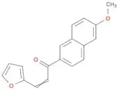 2-Propen-1-one, 3-(2-furanyl)-1-(6-methoxy-2-naphthalenyl)-