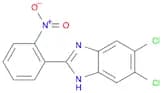 1H-Benzimidazole, 5,6-dichloro-2-(2-nitrophenyl)-