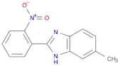 1H-Benzimidazole, 6-methyl-2-(2-nitrophenyl)-