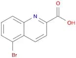 2-Quinolinecarboxylic acid, 5-bromo-