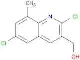 3-Quinolinemethanol, 2,6-dichloro-8-methyl-