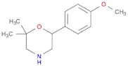 6-(4-Methoxyphenyl)-2,2-dimethylmorpholine