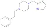 Piperazine, 1-(2-phenylethyl)-4-(2-pyrrolidinylmethyl)-