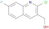 3-Quinolinemethanol, 2-chloro-7-fluoro-