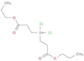 Propanoic acid, 3,3'-(dichlorostannylene)bis-, dipropyl ester (9CI)