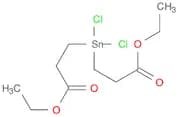 Propanoic acid, 3,3'-(dichlorostannylene)bis-, 1,1'-diethyl ester
