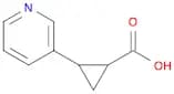 Cyclopropanecarboxylic acid, 2-(3-pyridinyl)-