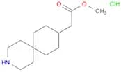 3-Azaspiro[5.5]undecane-9-acetic acid, methyl ester, hydrochloride (1:1)