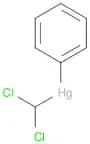 Mercury, (dichloromethyl)phenyl-