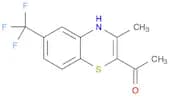 Ethanone, 1-[3-methyl-6-(trifluoromethyl)-4H-1,4-benzothiazin-2-yl]-
