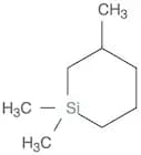 Silacyclohexane, 1,1,3-trimethyl-