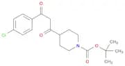 Tert-Butyl 4-(3-(4-Chlorophenyl)-3-Oxopropanoyl)Piperidine-1-Carboxylate