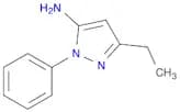 1H-Pyrazol-5-amine, 3-ethyl-1-phenyl-