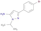 3-(4-Bromophenyl)-1-isopropyl-1H-pyrazol-5-amine