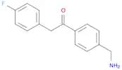 1-(4-(Aminomethyl)phenyl)-2-(4-fluorophenyl)ethanone