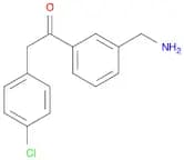 1-(3-(Aminomethyl)phenyl)-2-(4-chlorophenyl)ethanone