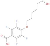 2,3,5,6-Tetrafluoro-4-((6-hydroxyhexyl)oxy)benzoic acid
