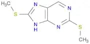 9H-Purine, 2,8-bis(methylthio)-