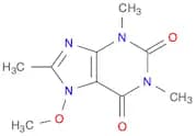 1H-Purine-2,6-dione, 3,7-dihydro-7-methoxy-1,3,8-trimethyl-