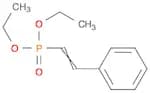 Phosphonic acid, P-(2-phenylethenyl)-, diethyl ester
