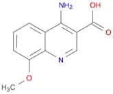 4-amino-8-methoxyquinoline-3-carboxylic acid