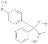 1,2-Dioxolane, 3-(4-methoxyphenyl)-4-methylene-3-phenyl-