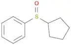 Benzene, (cyclopentylsulfinyl)-