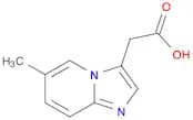 Imidazo[1,2-a]pyridine-3-aceticacid, 6-methyl-