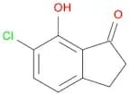1H-Inden-1-one, 6-chloro-2,3-dihydro-7-hydroxy-