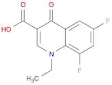 3-Quinolinecarboxylic acid, 1-ethyl-6,8-difluoro-1,4-dihydro-4-oxo-