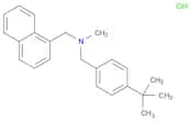 1-Naphthalenemethanamine, N-[[4-(1,1-dimethylethyl)phenyl]methyl]-N-methyl-, hydrochloride (1:1)