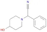2-(4-Hydroxypiperidin-1-yl)-2-phenylacetonitrile
