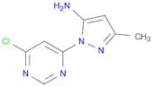 1-(6-Chloropyrimidin-4-yl)-3-methyl-1H-pyrazol-5-amine