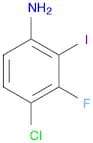 Benzenamine, 4-chloro-3-fluoro-2-iodo-