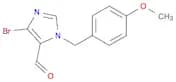 1H-Imidazole-5-carboxaldehyde, 4-bromo-1-[(4-methoxyphenyl)methyl]-