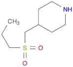 4-((Propylsulfonyl)methyl)piperidine