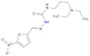 Hydrazinecarboxamide, N-[3-(diethylamino)propyl]-2-[(5-nitro-2-furanyl)methylene]-