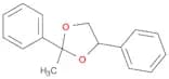 1,3-Dioxolane, 2-methyl-2,4-diphenyl-