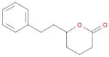 2H-Pyran-2-one, tetrahydro-6-(2-phenylethyl)-