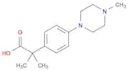 α,α-Dimethyl-4-(4-methyl-1-piperazinyl)benzeneacetic Acid