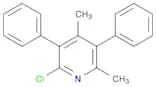 Pyridine, 2-chloro-4,6-dimethyl-3,5-diphenyl-