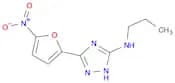 1H-1,2,4-Triazol-5-amine,3-(5-nitro-2-furanyl)-N-propyl-