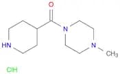 (4-Methylpiperazin-1-yl)(piperidin-4-yl)methanone hydrochloride