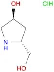 2-Pyrrolidinemethanol, 4-hydroxy-, hydrochloride (1:1), (2R,4S)-