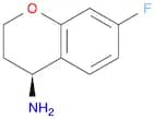 2H-1-Benzopyran-4-amine, 7-fluoro-3,4-dihydro-, (4S)-