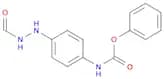 Carbamic acid, [4-(2-formylhydrazino)phenyl]-, phenyl ester (9CI)