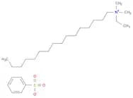 1-Hexadecanaminium, N-ethyl-N,N-dimethyl-, benzenesulfonate (1:1)