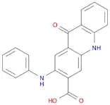 3-Acridinecarboxylic acid, 9,10-dihydro-9-oxo-2-(phenylamino)-