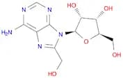 Adenosine, 8-(hydroxymethyl)- (9CI)
