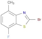 2-Bromo-7-fluoro-4-methylbenzothiazole